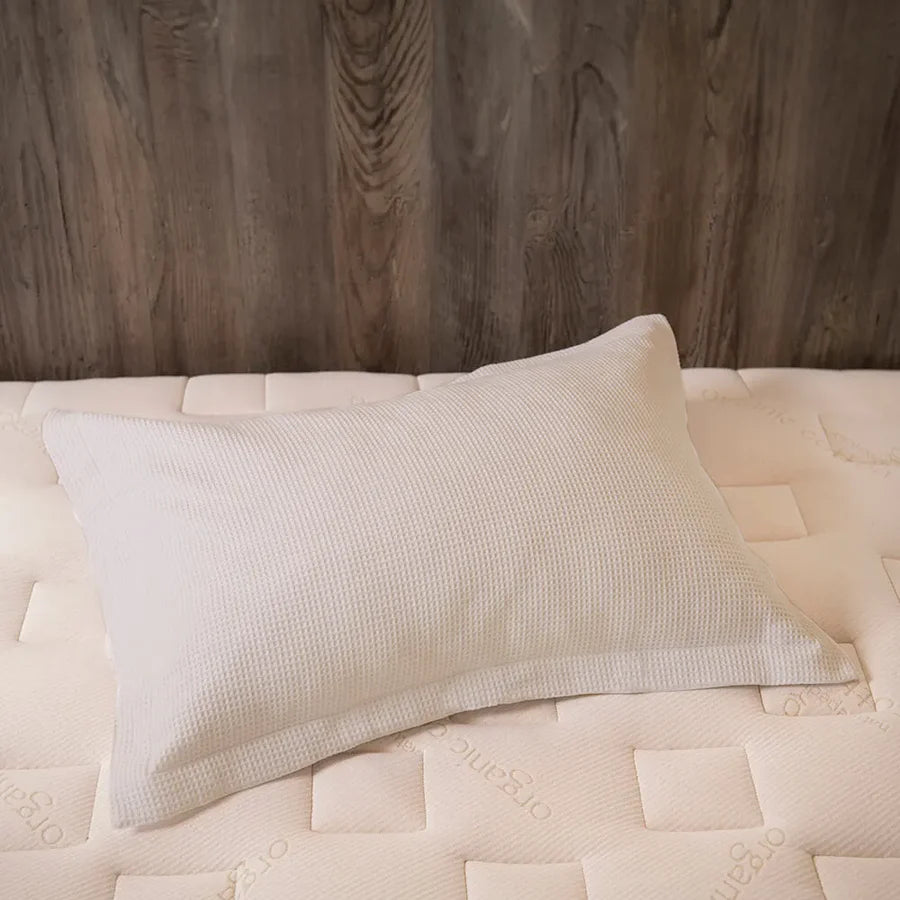Naturepedic Organic Cotton Waffle Duvet Covers & Shams- Strolleria