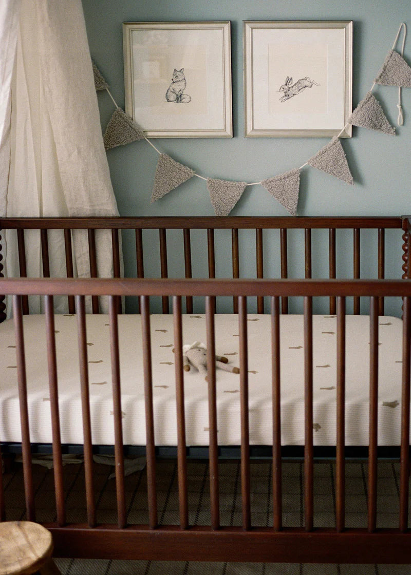 Oilo Organic Crib Sheet- Strolleria