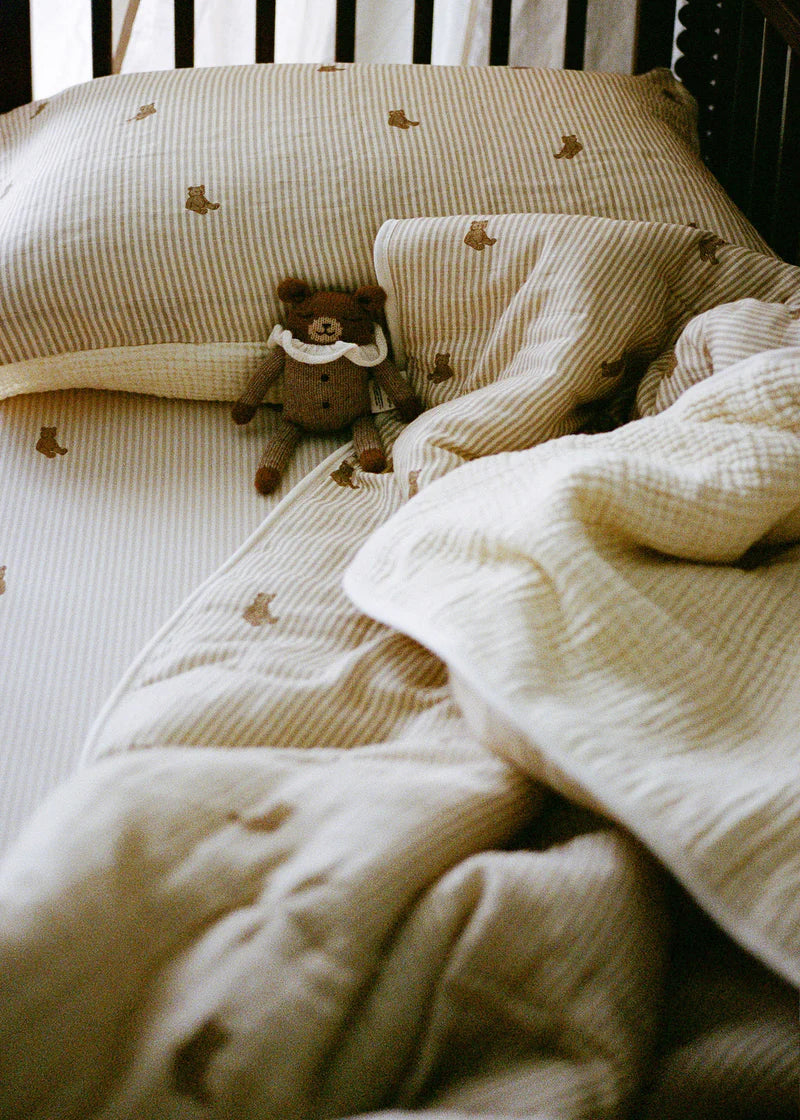 Oilo Organic Crib Sheet- Strolleria