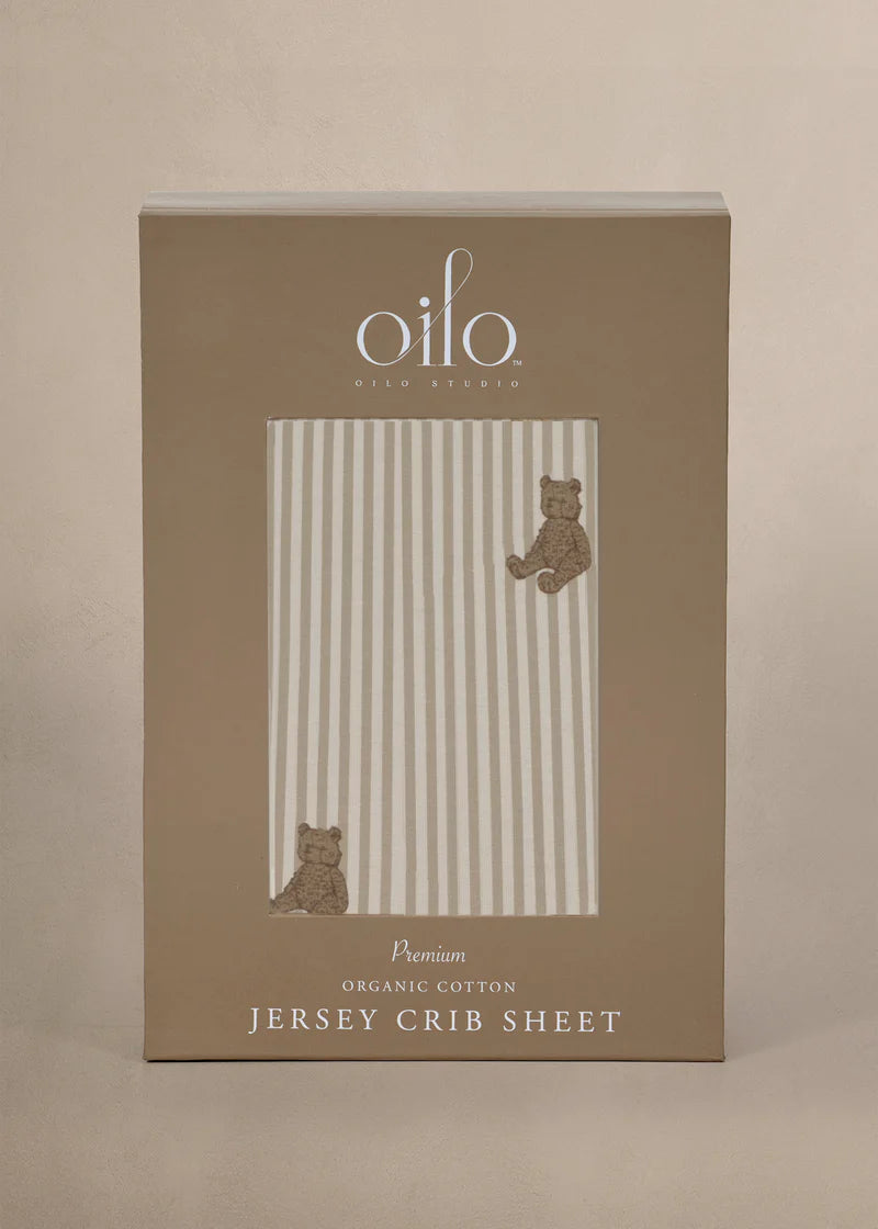 Oilo Organic Crib Sheet- Strolleria