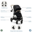 Maxi Cosi Oxford Modular Stroller - Bambi Baby