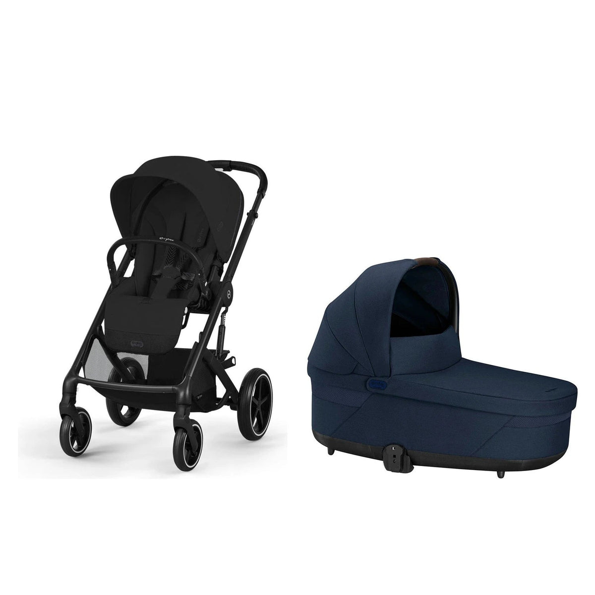 CYBEX Balios S Lux Stroller + Cot S Lux Bundle- Strolleria