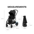 CYBEX eGazelle S Electronic Stroller + Cot Travel System - Bambi Baby