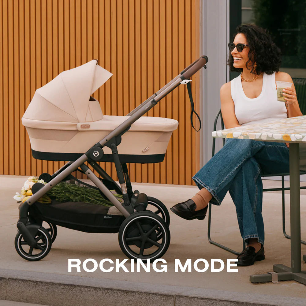 CYBEX eGazelle S Electronic Stroller + Cot Travel System- Strolleria