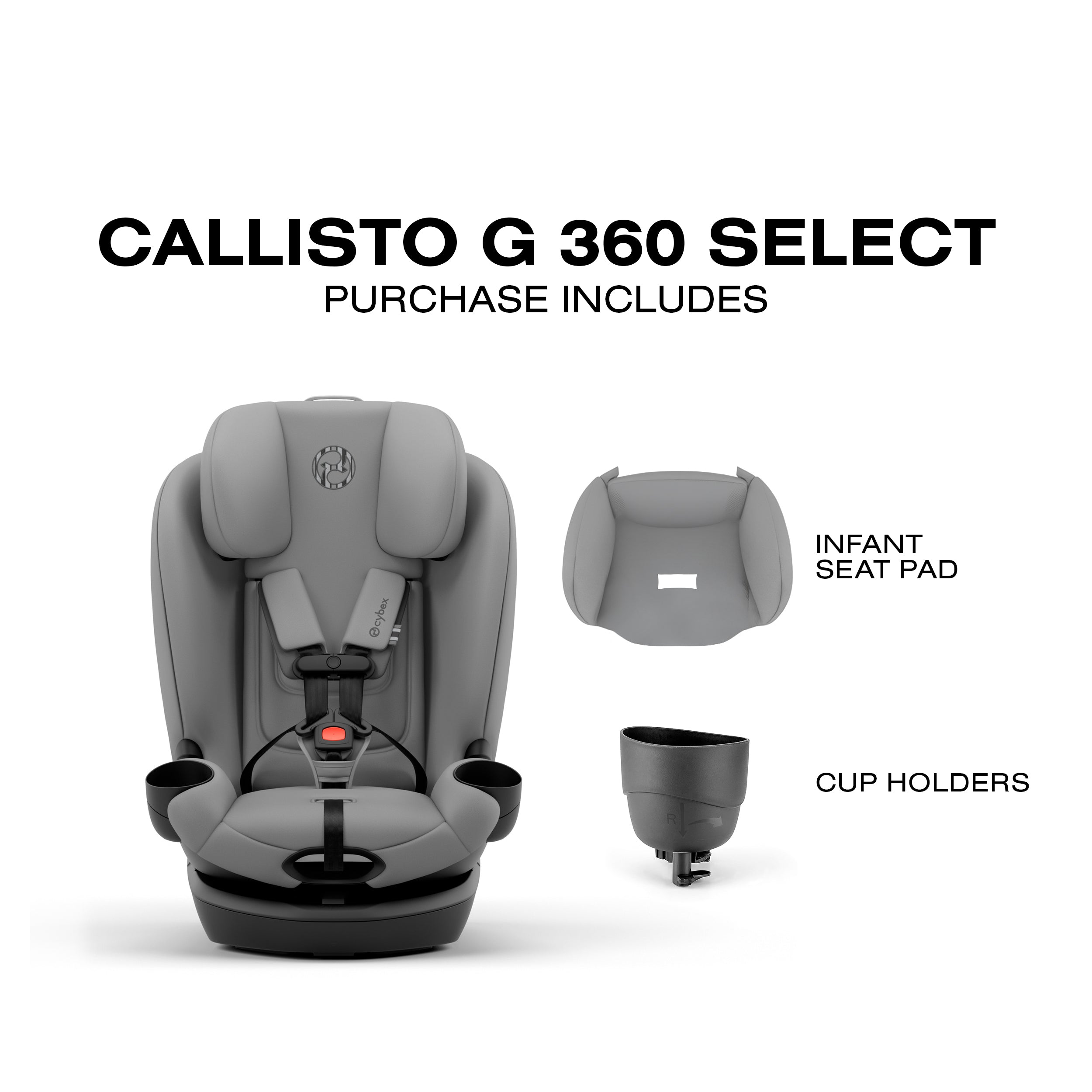 CYBEX Callisto G 360 Select Rotating All-in-One Convertible Car Seat- Strolleria