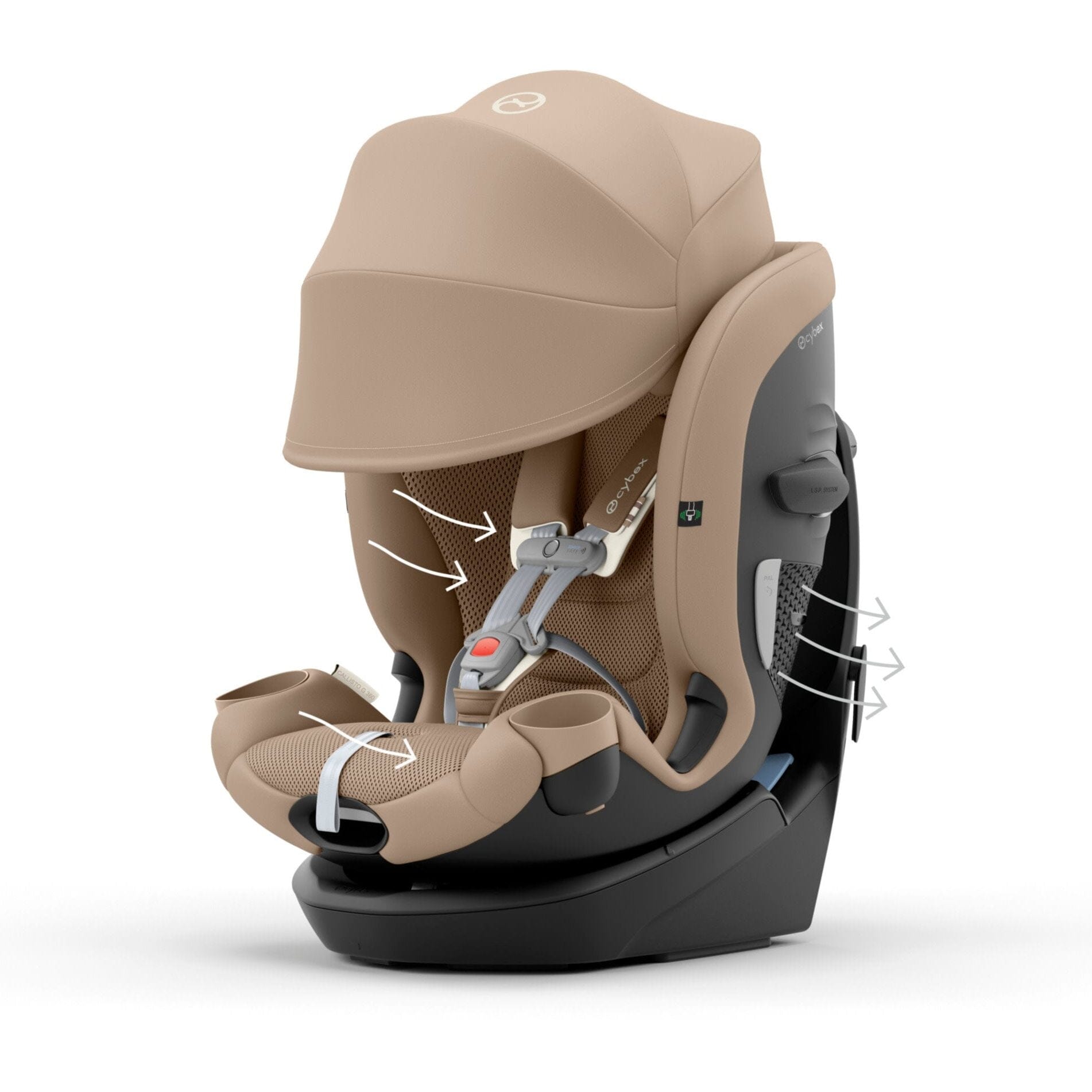CYBEX Callisto G 360 Rotating All-in-One Car Seat- Strolleria