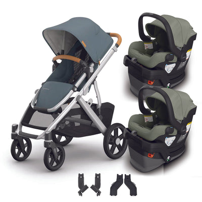 UPPAbaby Vista V3 + MESA V3 Twin Travel System