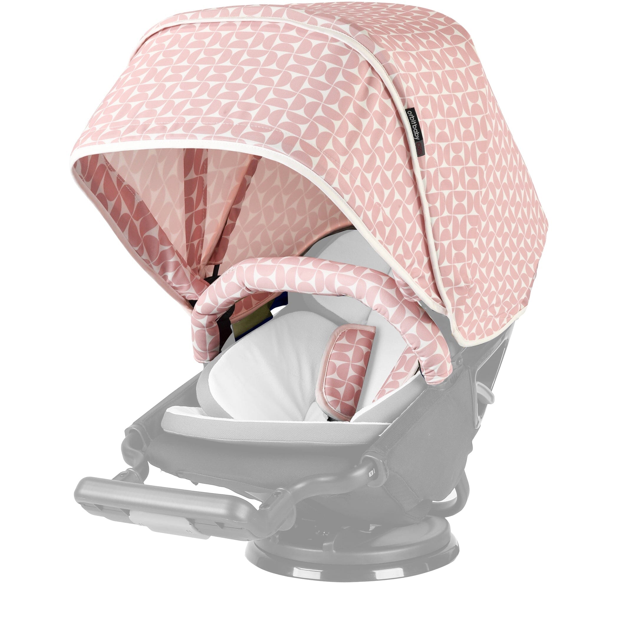 Orbit Baby Stroller Canopy in Mosaic Blush- Strolleria
