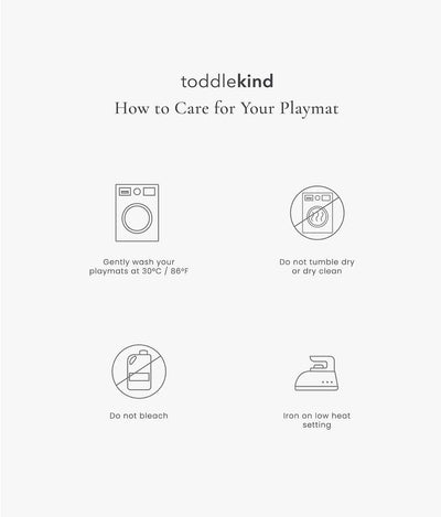 Toddlekind USA Snuggle Mat In Leaves - Sea Shell