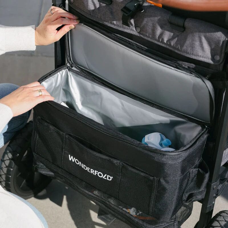 Wonderfold W6 Luxe Pro 6-Seater Stroller Wagon - Black