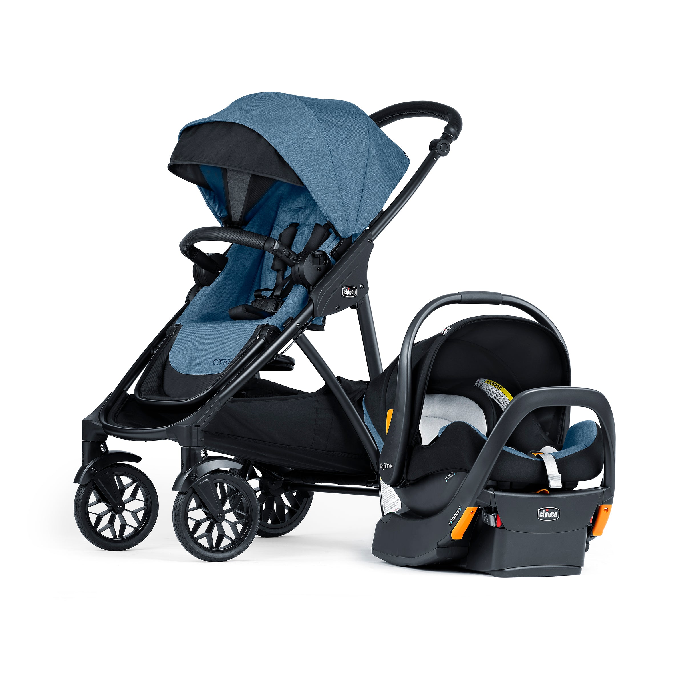 Chicco Corso LE ClearTex Modular Travel System- Strolleria