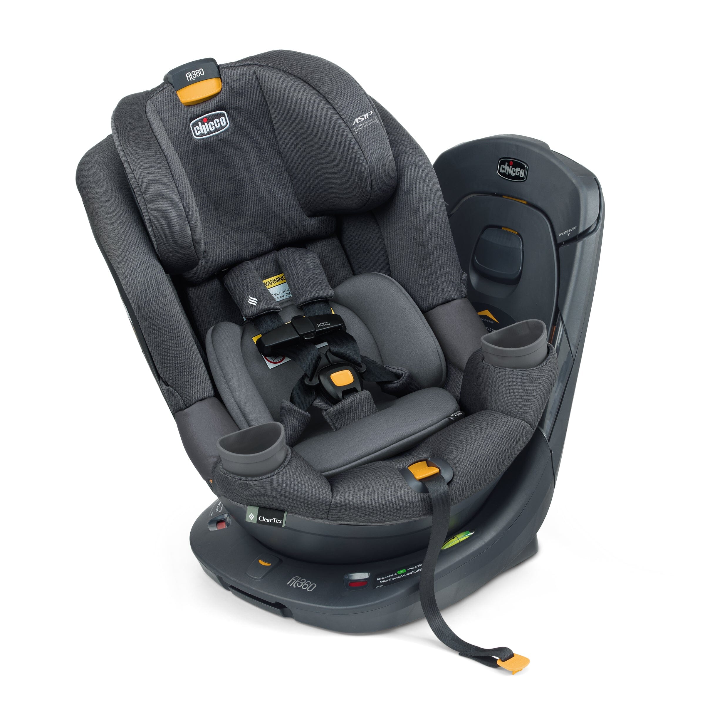 Chicco Fit360 ClearTex Rotating Convertible Car Seat - Strolleria