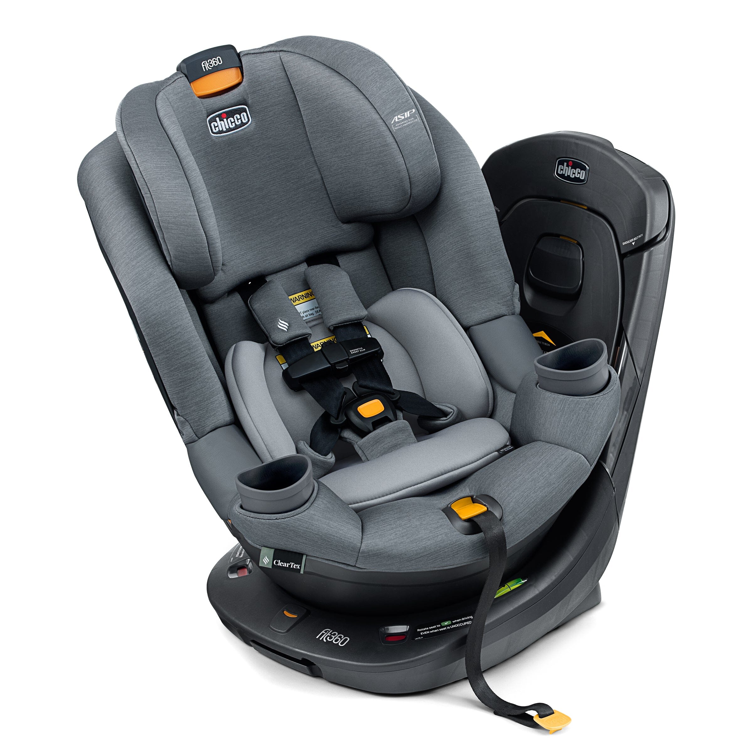 Chicco Fit360 ClearTex Rotating Convertible Car Seat- Strolleria