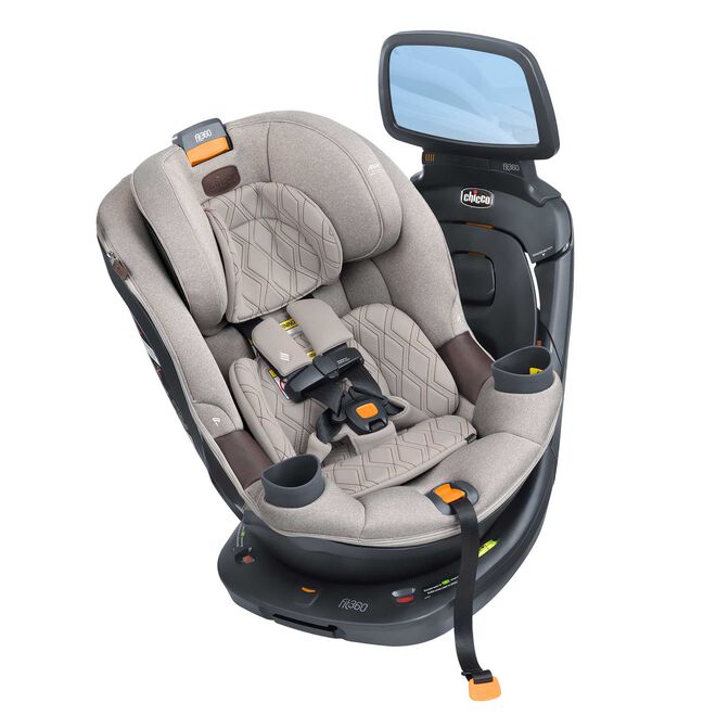 Chicco Fit360 Zip ClearTex Rotating Convertible Car Seat- Strolleria