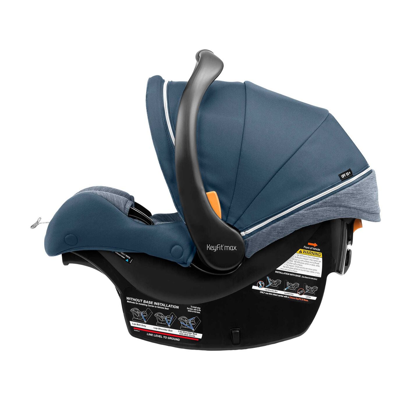 Chicco KeyFit Max Zip ClearLux Infant Car Seat- Strolleria