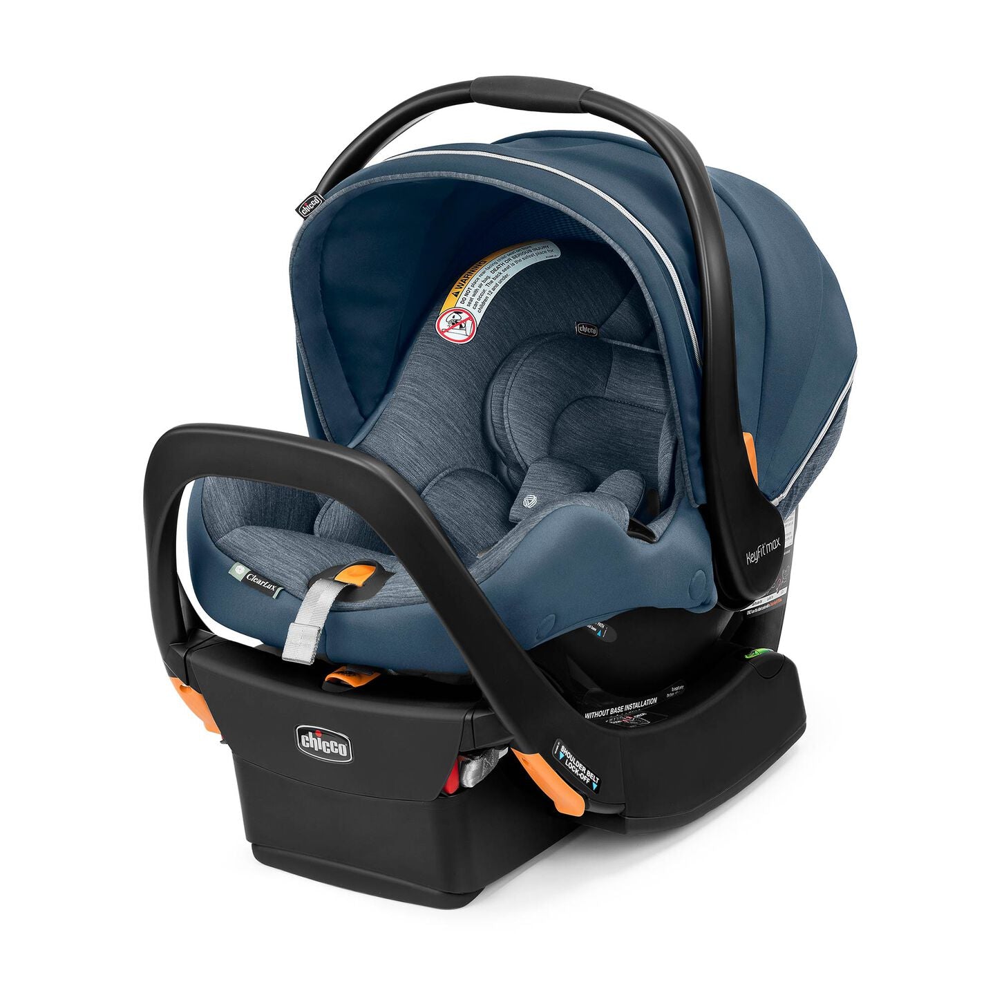 Chicco KeyFit Max Zip ClearLux Infant Car Seat - Strolleria
