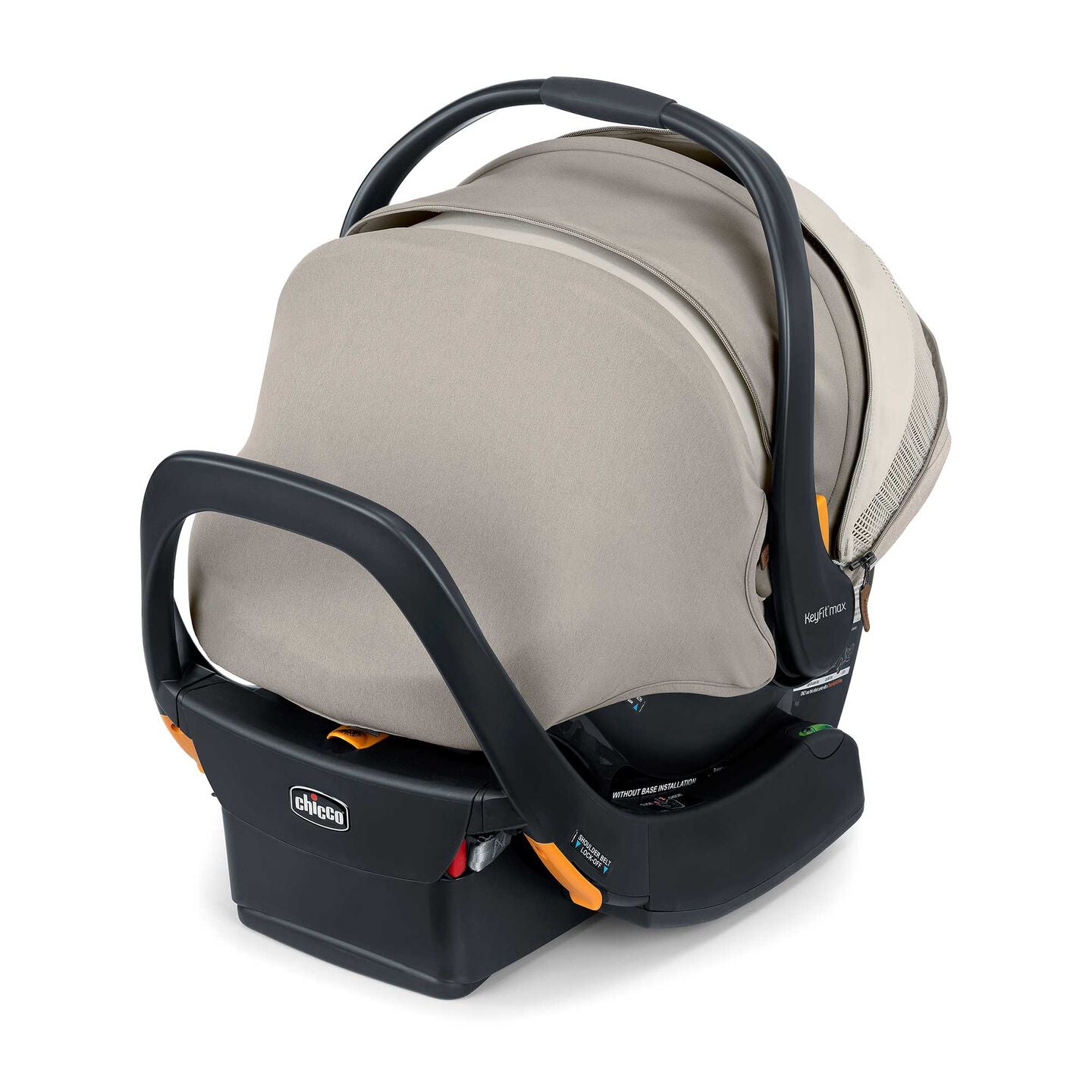 Chicco KeyFit Max Zip ClearLux Infant Car Seat- Strolleria