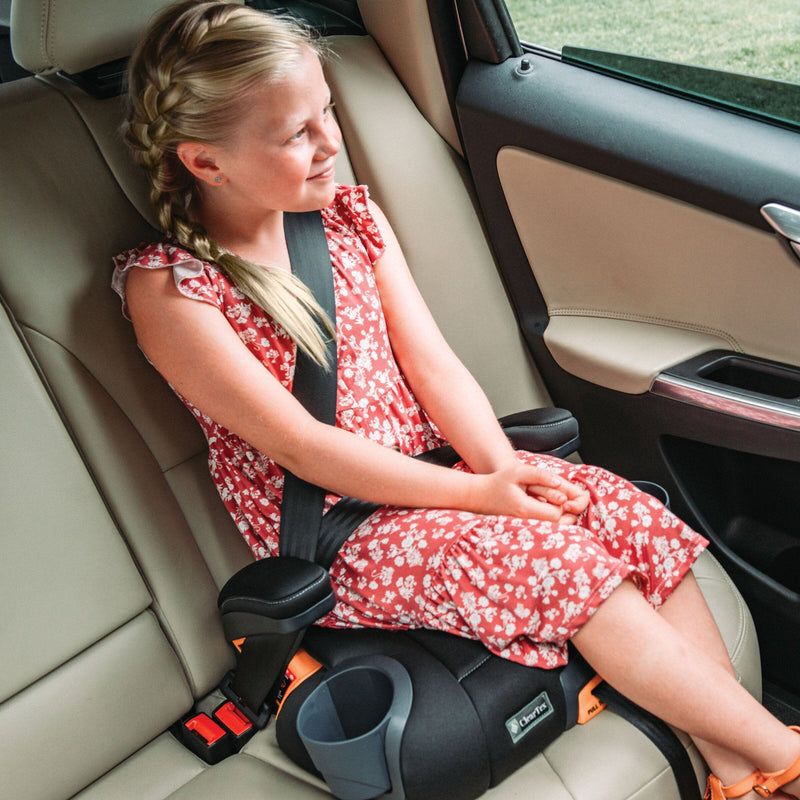 Chicco KidFit ClearTex Plus 2-in-1 Belt Positioning Booster Car Seat