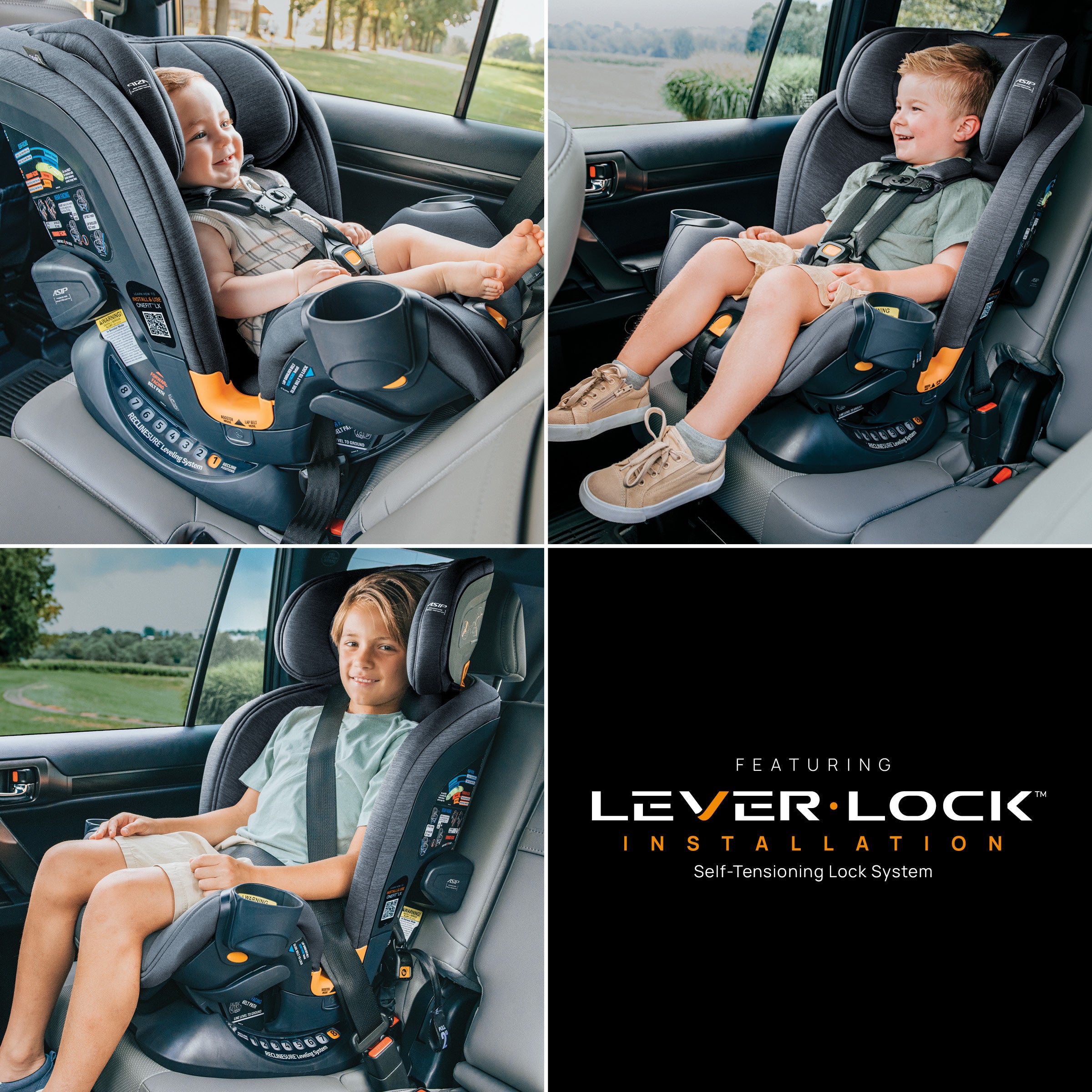Chicco OneFit LX ClearTex All-in-One Car Seat- Strolleria