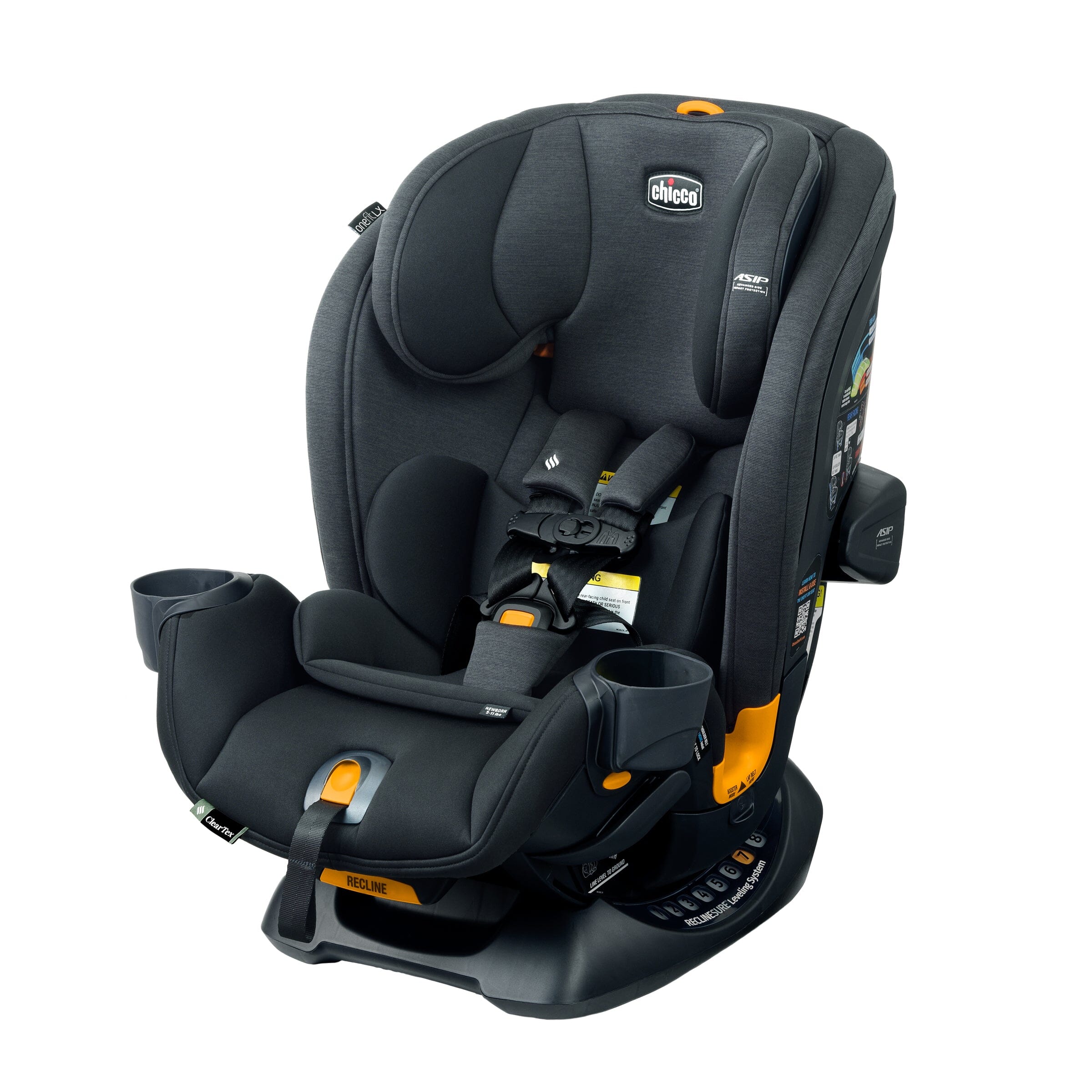 Chicco OneFit LX ClearTex All-in-One Car Seat- Strolleria