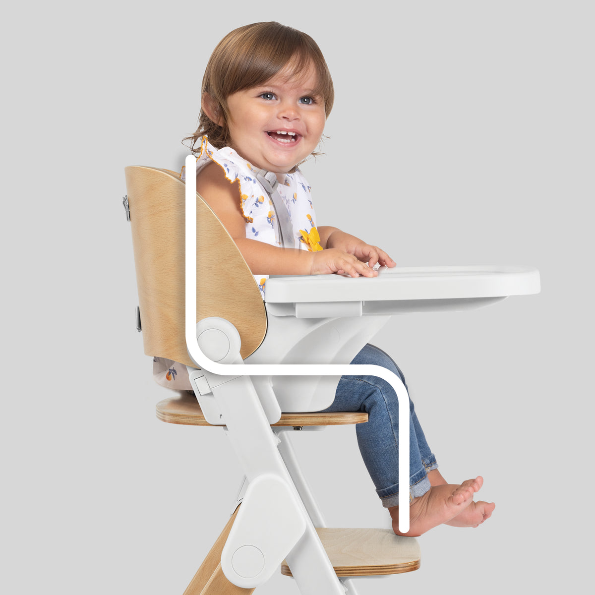 Chicco Wonder 4-in-1 Folding High Chair- Strolleria