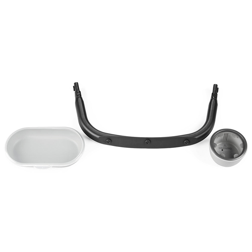 PEG Child's Tray Veloce & Vivace Dishwasher safe removable trays - Charcoal- Strolleria