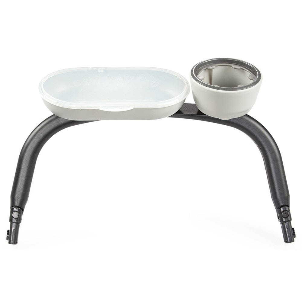 PEG Child's Tray Veloce & Vivace Dishwasher safe removable trays - Charcoal- Strolleria