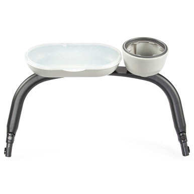 PEG Child's Tray Veloce & Vivace Dishwasher safe removable trays - Charcoal- Strolleria