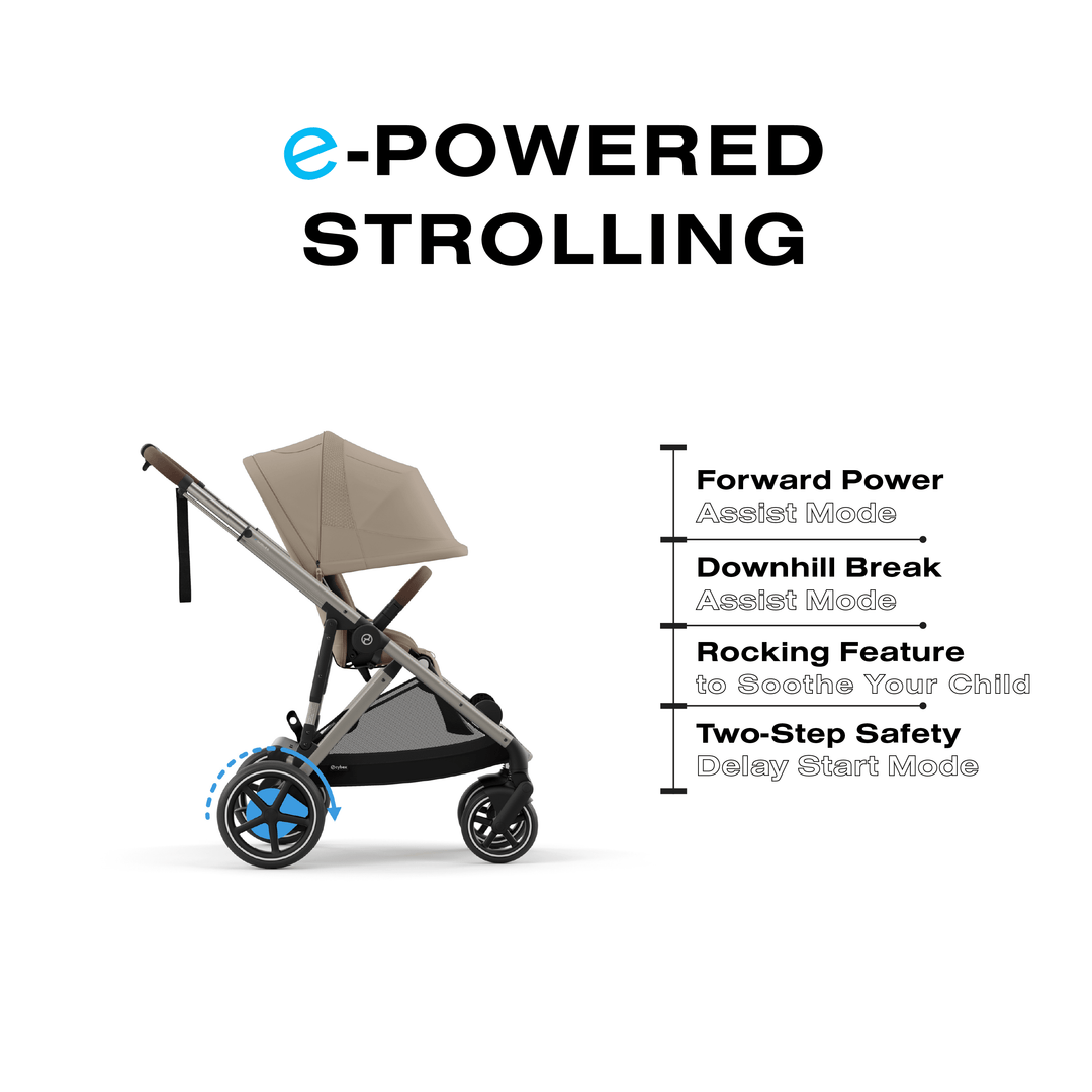 Cybex E Gazelle Stroller Baby Carriage