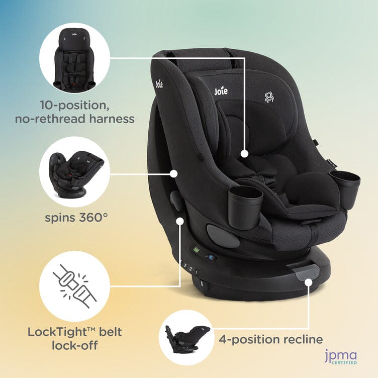 Joie Baby Chili Spin 360 2-in-1 Rotating Convertible Car Seat