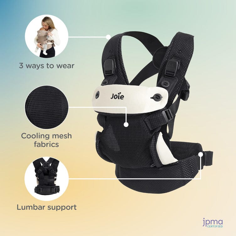 Joie Baby Savvy Lite Air 3-in-1 Baby Carrier