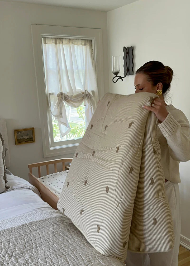 Oilo Muslin Quilt Set- Strolleria