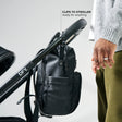 DFY R1 Diaper Backpack - Black - Bambi Baby
