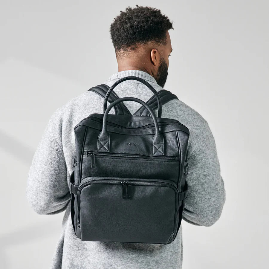 DFY R1 Diaper Backpack - Black- Strolleria