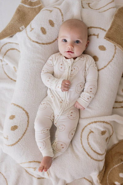 Forever French Baby - Bamboo Zip Pajamas | Just Smile