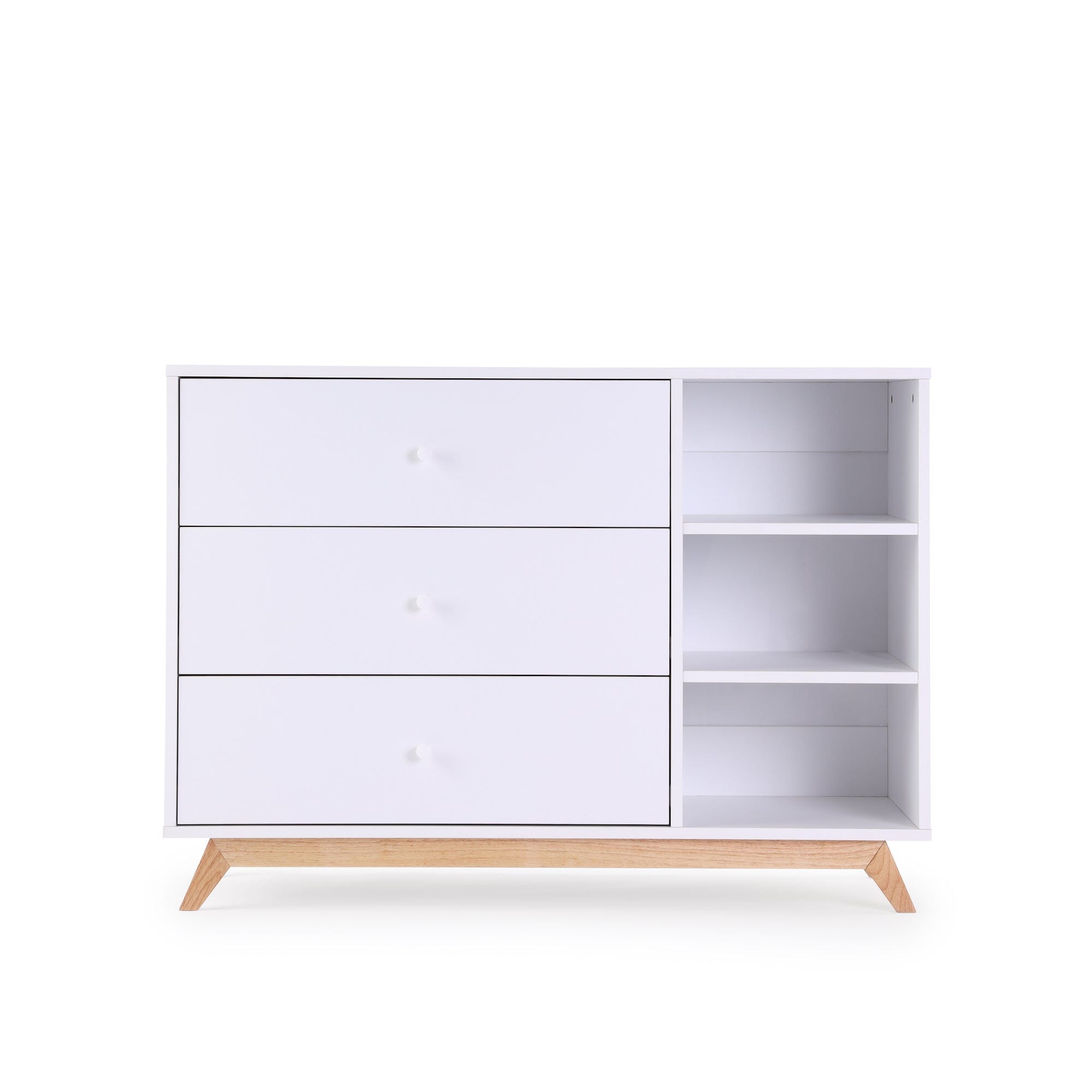 dadada Central Park 3-Drawer / Two Shelves Dresser- Strolleria