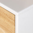 dadada Merry 6-Drawer Dresser in White/Natural - Bambi Baby
