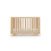 Natural Beechwood Dadada Spirit 8-in-1 Convertible Crib - Front View | Strolleria