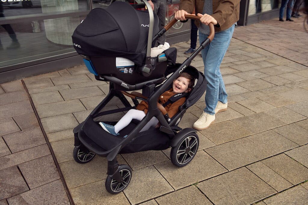 Nuna DEMI Next and PIPA RX Twin Travel System Baby Carriage