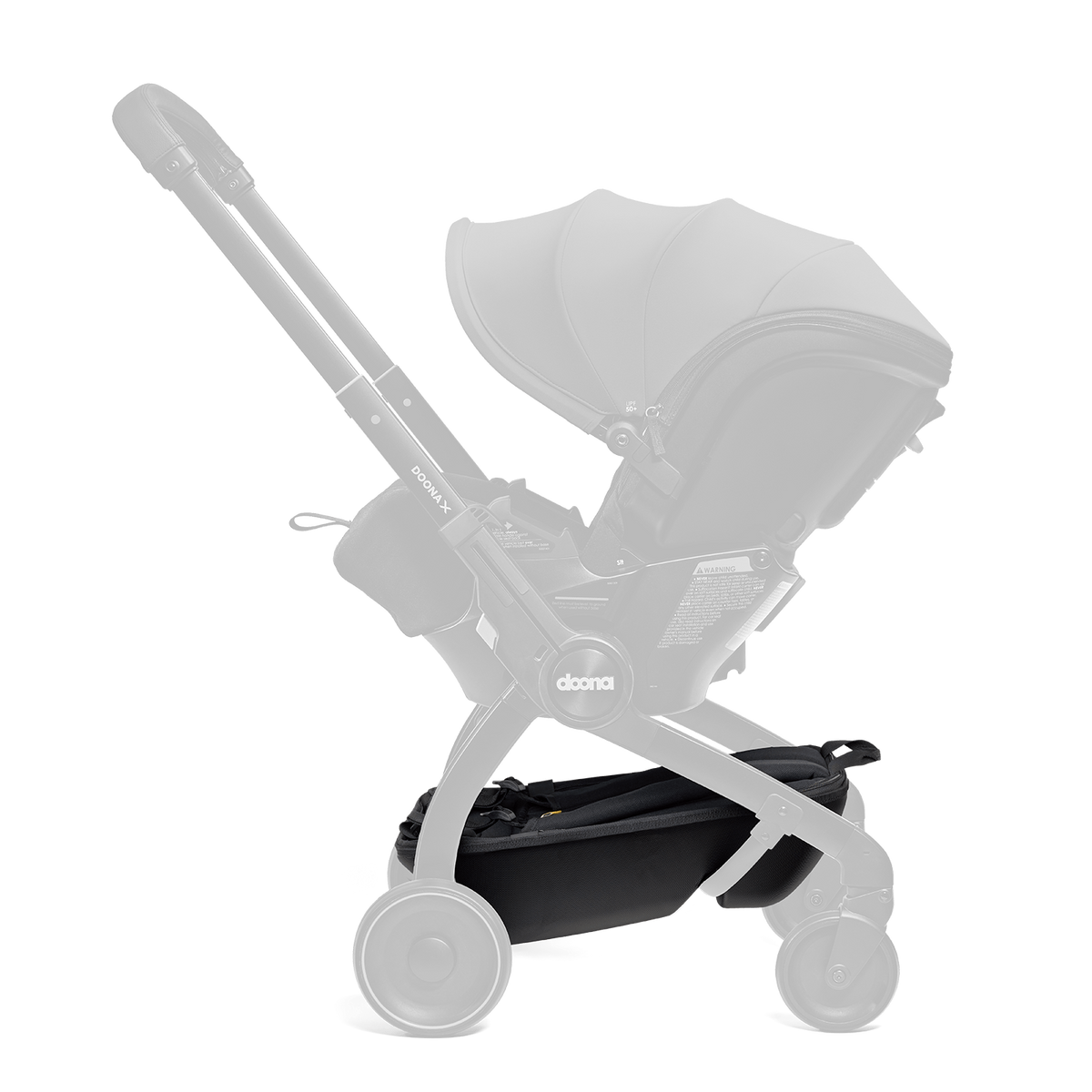 Doona X Pack & Go Basket - Black- Strolleria