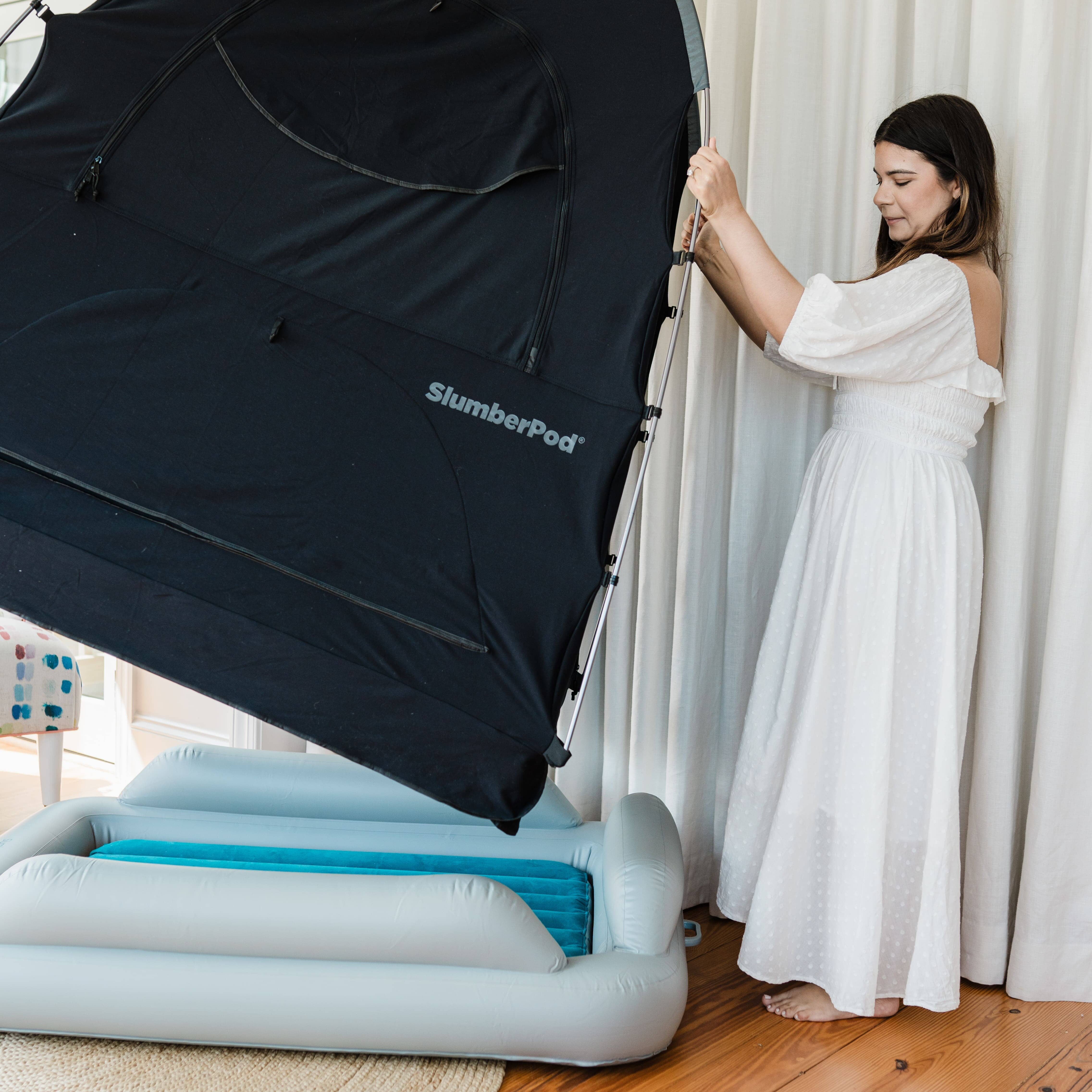 SlumberPod SlumberTot Inflatable Toddler Bed- Strolleria
