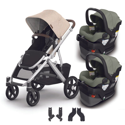 UPPAbaby Vista V3 + MESA V3 Twin Travel System