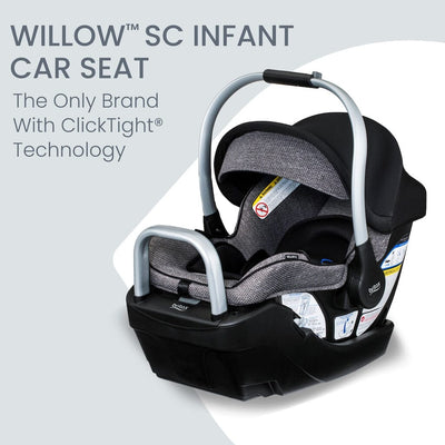 Britax Willow SC Infant Car Seat and Alpine Base