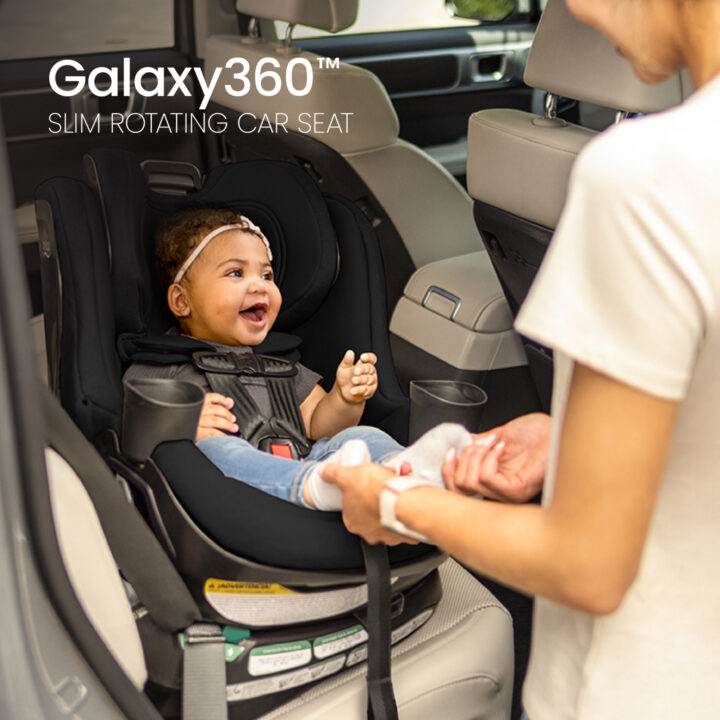 Britax Galaxy360 Slim Rotating Convertible Car Seat With SwivelSmooth Steel Ring- Strolleria