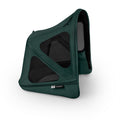 Fern Green Bugaboo Donkey 6 Breezy Sun Canopy with Mesh Panels - Side View | Strolleria