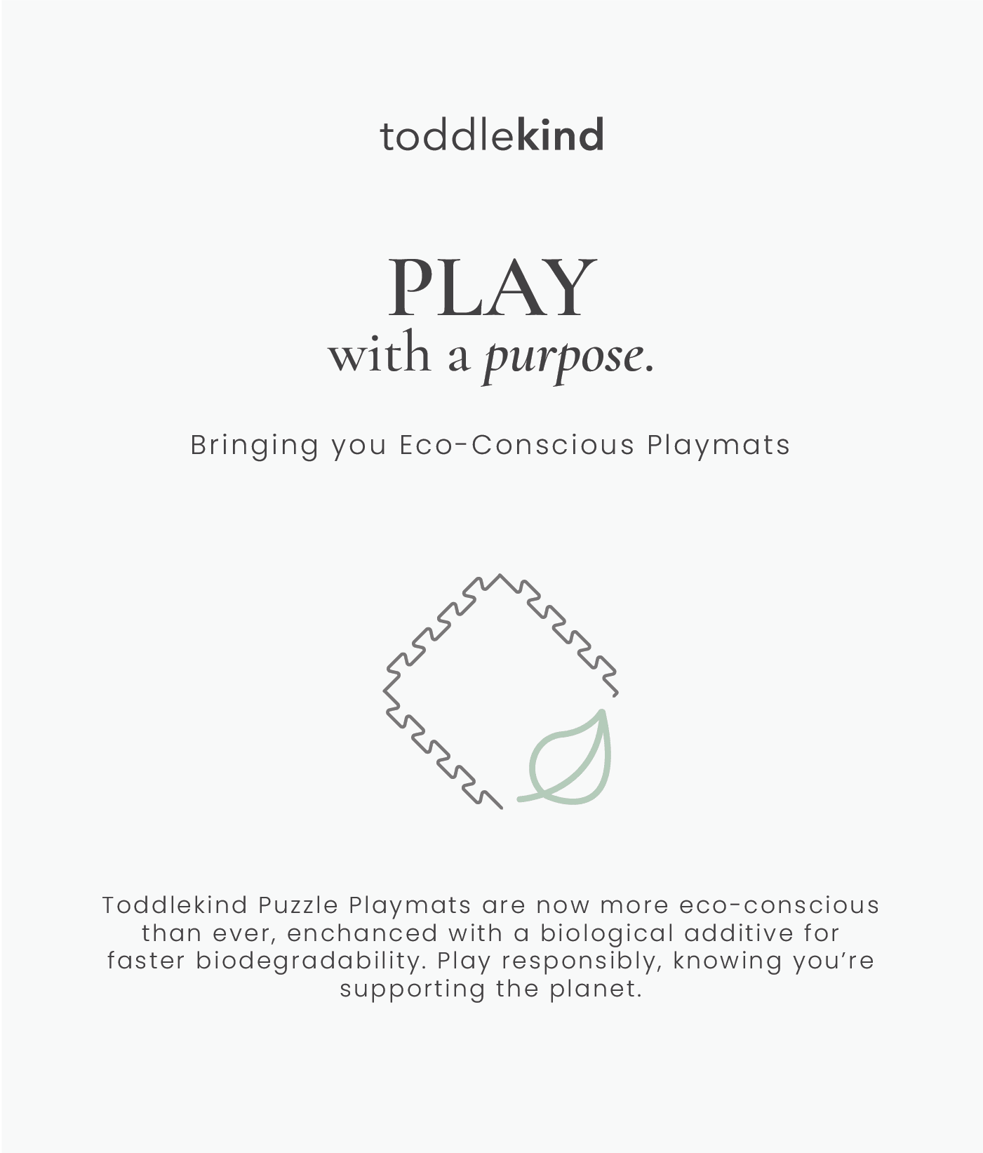 Toddlekind USA Haven Playmat In Linear - Mineral- Strolleria