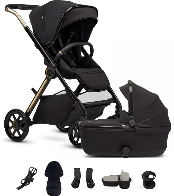 Silver Cross Reef 2 Multi-terrain Modular Stroller + Bassinet Bundle 2025- Strolleria