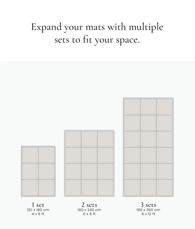 Toddlekind USA Haven Playmat In Kyte - Mocha