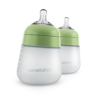 Nanobébé 9oz Flexy Silicone Baby Bottle