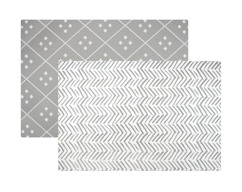 wander & roam dash + diamond - grey Playmat